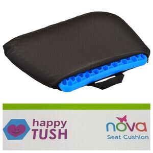 Nova Happy Tush Gel Cell Seat Cushion Car Bath Office Travel Standard 2605-R